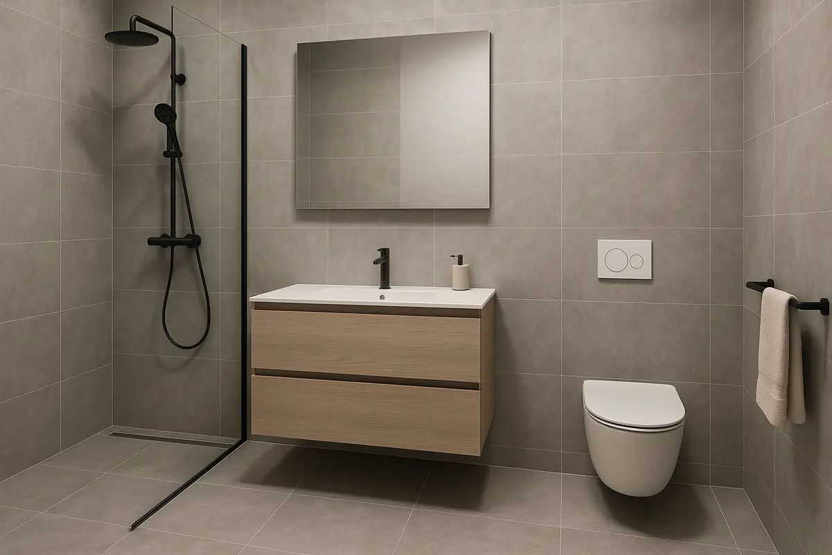 Rivestimenti bagno moderni: la scelta che semplifica pulizia e manutenzione