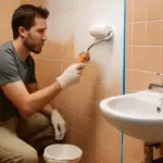 Ristrutturare un bagno senza demolire le piastrelle: la tecnica poco invasiva per risparmiare tempo e denaro