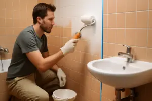 Ristrutturare un bagno senza demolire le piastrelle: la tecnica poco invasiva per risparmiare tempo e denaro
