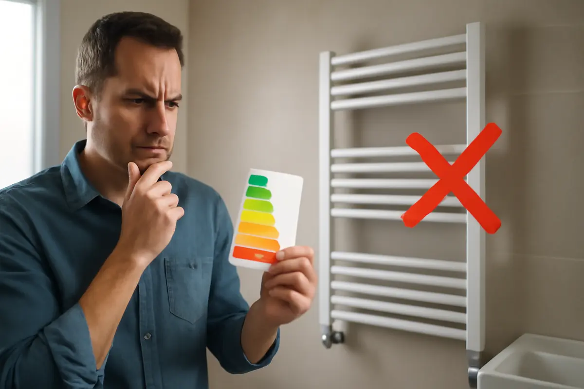 Come si sceglie il termoarredo bagno ad alta efficienza? Gli errori che fanno salire i consumi