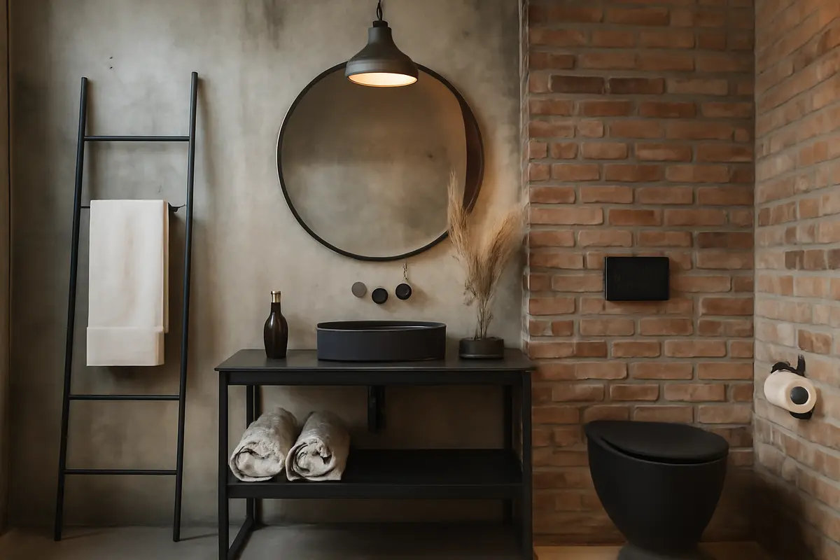 Come ottenere un bagno in stile industrial chic? Gli elementi d’arredo su cui puntare davvero