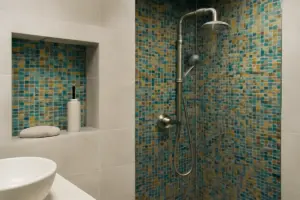 Mosaico in bagno: il dettaglio artistico che valorizza nicchie e zone doccia