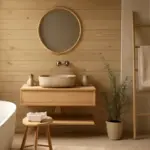 Come progettare un bagno in stile nordico? I materiali naturali che fanno la differenza