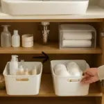 Come organizzare i prodotti nel mobile bagno? Il metodo che elimina il disordine in pochi gesti