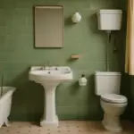 Bagno in stile retrò con sanitari classici: come evitare l’effetto datato puntando sull’equilibrio