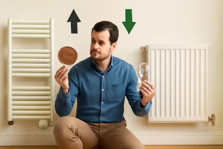 Qual è la differenza tra termoarredo elettrico e idraulico? Scopri quale fa risparmiare di più