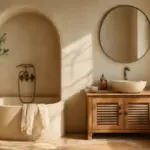 Come arredare un bagno in stile mediterraneo? I materiali che evocano relax e vacanza con poco