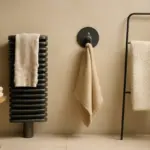 Quali alternative al portasciugamani classico esistono? Accessori innovativi che piacciono agli arredatori