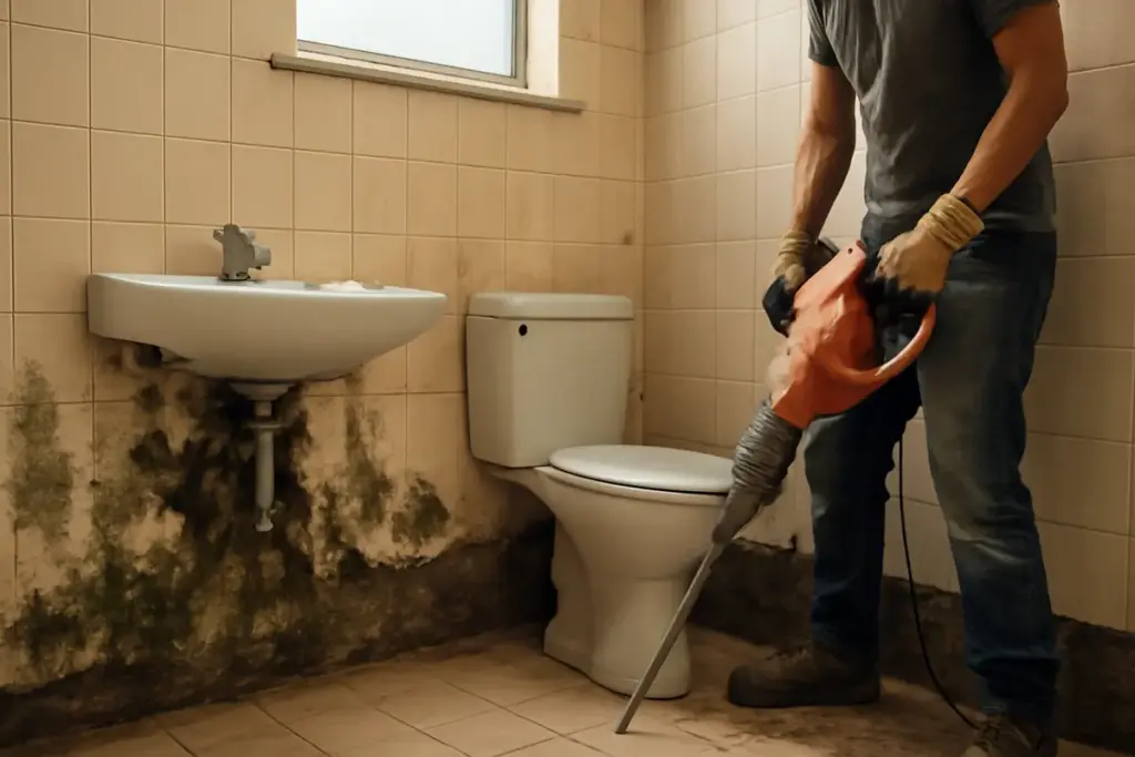 Bagno vecchio e problemi di umidità: interventi strutturali che risolvono davvero la causa alla radice