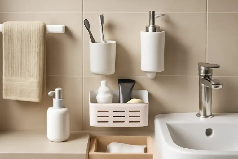 Accessori bagno salvaspazio: dettagli intelligenti che liberano superfici e cassetti