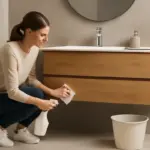 Arredo bagno sospeso e rivestimenti continui: come semplificano la pulizia quotidiana