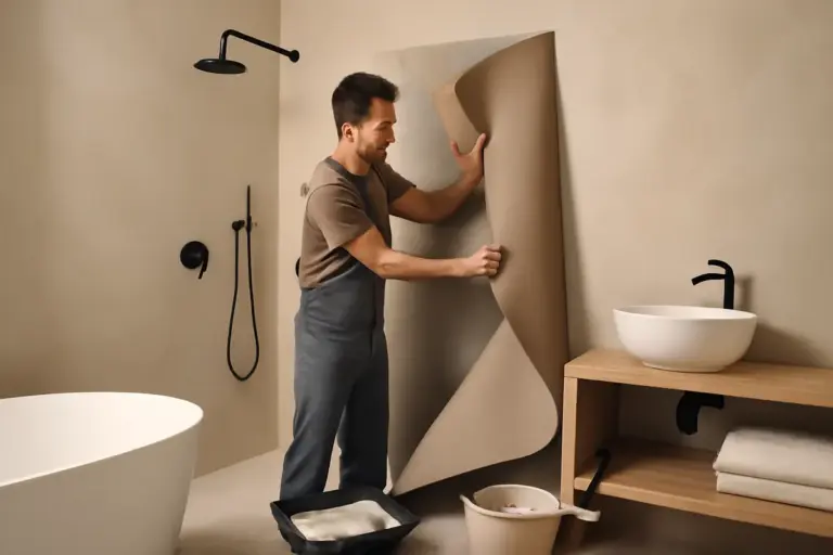 Come creare un bagno senza piastrelle? Materiali innovativi che semplificano la posa e il restyling