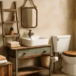 Come rinnovare un bagno con poco budget? Idee creative con elementi recuperati e low cost