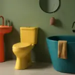 Arredi bagno colorati al posto del classico bianco: errori da evitare per un risultato moderno e armonioso