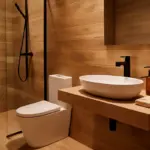 Piastrelle effetto legno per bagno moderno: come trasformano subito atmosfera e calore