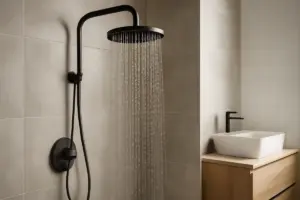 Soffione doccia nero opaco: il tocco di tendenza che rinnova qualsiasi bagno moderno