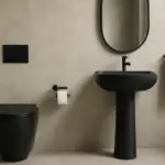 Abbinamento di sanitari neri in bagno: soluzioni di design che non passano mai inosservate